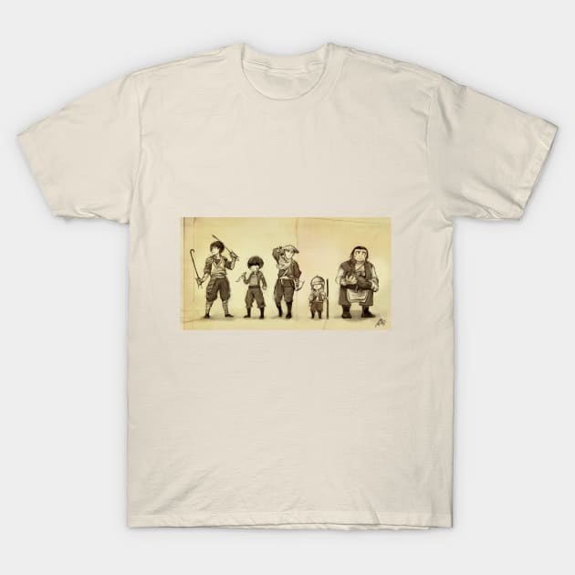 The Freedom Fighters T-Shirt by 1monkeyspy